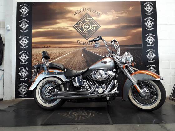 harley softail hard bolsas