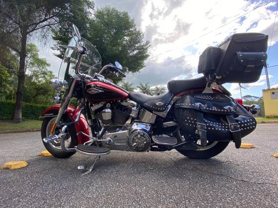 hard bolsas for heritage softail classic