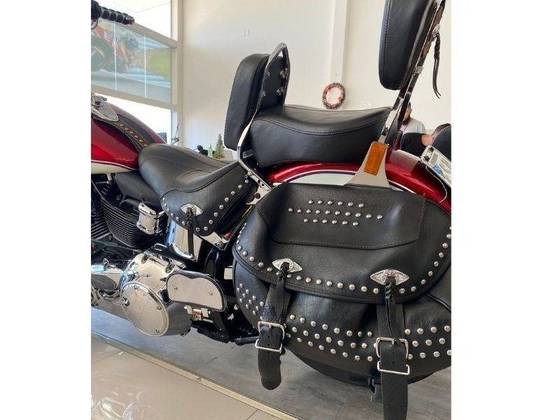 saggy bolsas heritage softail