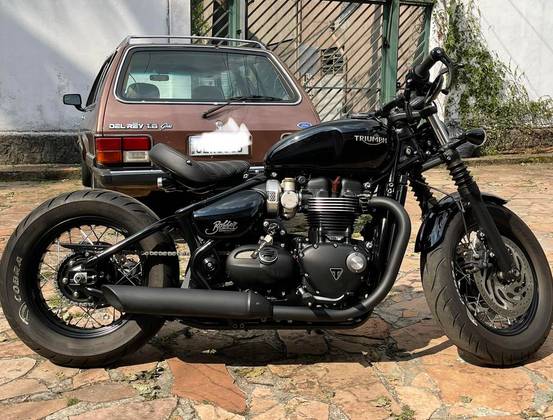 triumph bobber saddlebolsas