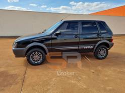 Fiat Uno Mille Way Econ, ano 2013, vermelho. (17492)