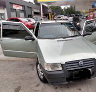 Fiat Uno Mille Fire Flex, cor prata (18248)