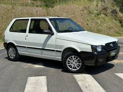 Fiat Uno Mille Fire Flex, cor prata (18248)