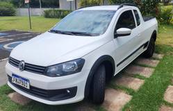 webSeminovos  Volkswagen Saveiro Cross CE 1.6 8V Branco 2013/2014