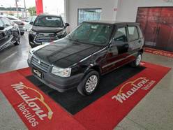 Fiat Uno Mille Fire Flex, cor prata (18248)