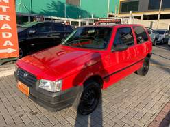 Fiat Uno Mille Fire Flex, cor prata (18248)