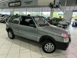 Fiat Uno Mille Fire Flex, cor prata (18248)