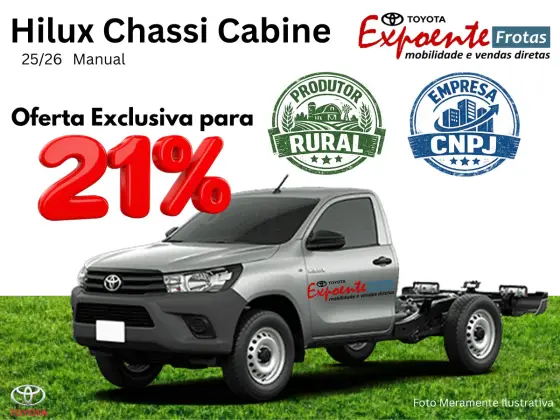 Carro 2.8 D-4D TURBO DIESEL CHASSI 4X4 MANUAL