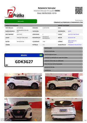 NISSAN KICKS 1.6 16V FLEXSTART EXCLUSIVE XTRONIC — foto 8