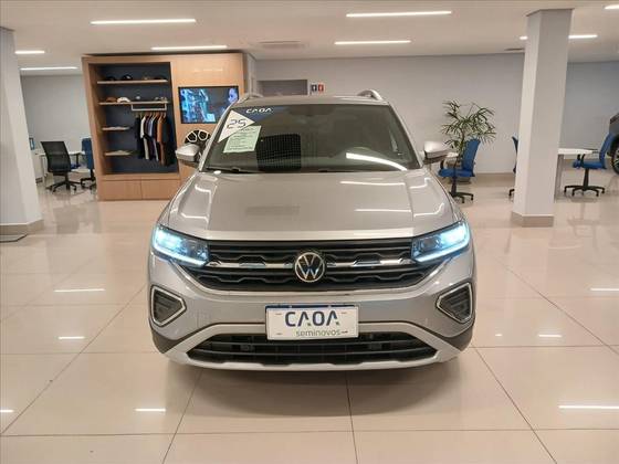 VOLKSWAGEN T-CROSS 1.4 250 TSI TOTAL FLEX HIGHLINE AUTOMÁTICO — foto 2