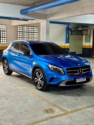 MERCEDES-BENZ GLA 200 1.6 CGI ADVANCE 16V TURBO GASOLINA 4P AUTOMÁTICO MERCEDES-BENZ GLA 200 1.6 CGI ADVANCE 16V TURBO GASOLINA 4P AUTOMÁTICO