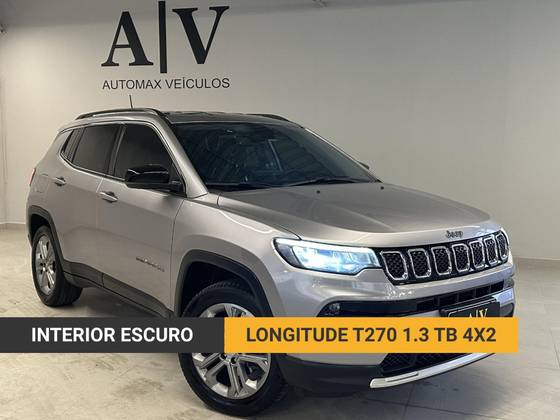 JEEP COMPASS 1.3 T270 TURBO FLEX LONGITUDE AT6 JEEP COMPASS 1.3 T270 TURBO FLEX LONGITUDE AT6