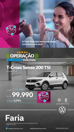 Carro 1.0 200 TSI TOTAL FLEX SENSE AUTOMÁTICO