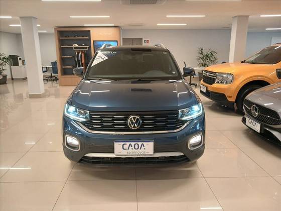 VOLKSWAGEN T-CROSS 1.4 250 TSI TOTAL FLEX HIGHLINE AUTOMÁTICO — foto 2