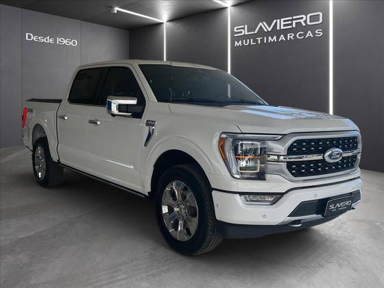 FORD F-150 5.0 V8 GASOLINA CD PLATINUM FX4 AUTOMÁTICO — foto 2