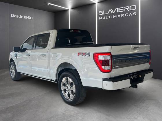 FORD F-150 5.0 V8 GASOLINA CD PLATINUM FX4 AUTOMÁTICO — foto 4