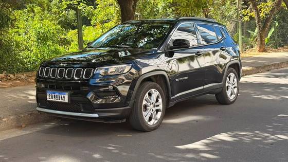 JEEP COMPASS 1.3 T270 TURBO FLEX LONGITUDE AT6 — foto 2