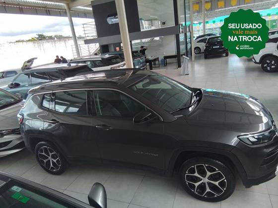 JEEP COMPASS 1.3 T270 TURBO FLEX LONGITUDE AT6 — foto 2