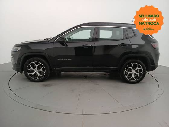 JEEP COMPASS 1.3 T270 TURBO FLEX LONGITUDE AT6 — foto 2