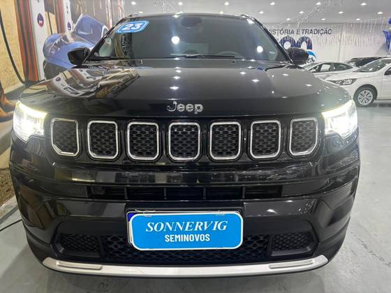 JEEP COMPASS 1.3 T270 TURBO FLEX LONGITUDE AT6 — foto 4