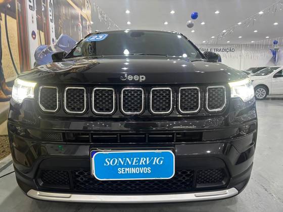 JEEP COMPASS 1.3 T270 TURBO FLEX LONGITUDE AT6 — foto 10