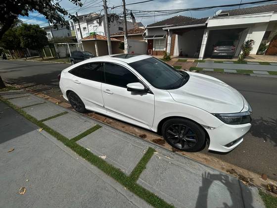 HONDA CIVIC 1.5 16V TURBO GASOLINA TOURING 4P CVT — foto 3
