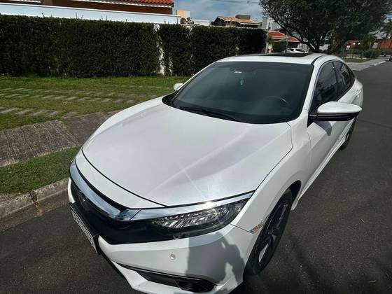 HONDA CIVIC 1.5 16V TURBO GASOLINA TOURING 4P CVT — foto 2