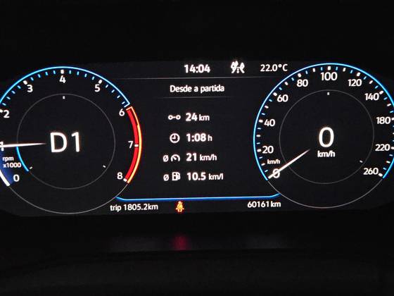 VOLKSWAGEN T-CROSS 1.4 250 TSI TOTAL FLEX HIGHLINE AUTOMÁTICO — foto 6