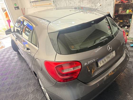 MERCEDES-BENZ CLASSE A 1.6 200 TURBO STYLE GASOLINA 4P AUTOMATIZADO — foto 3