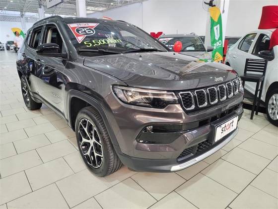 JEEP COMPASS 1.3 T270 TURBO FLEX LONGITUDE AT6 — foto 3