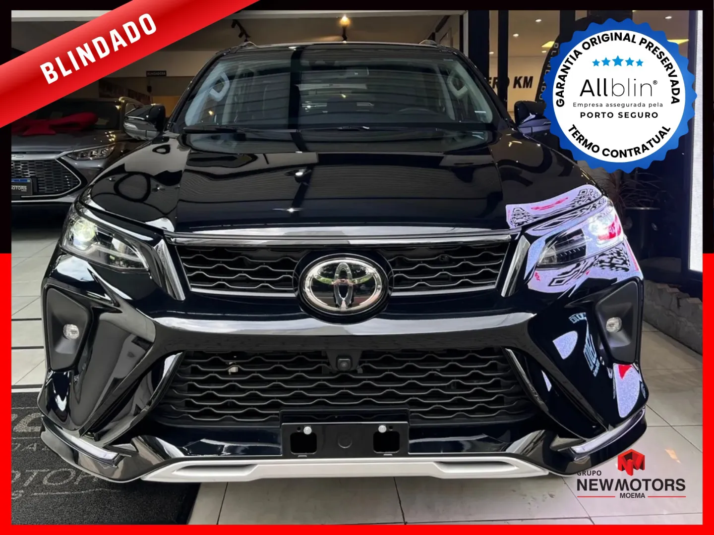 TOYOTA HILUX SW4 2.8 D-4D TURBO DIESEL SRX PLATINUM 7L 4X4 AUTOMÁTICO