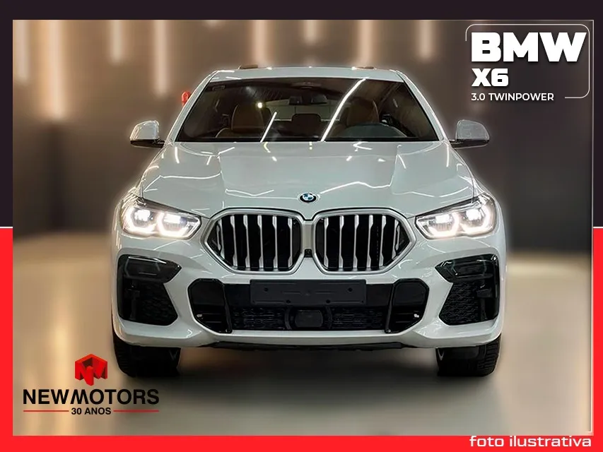 BMW X6 3.0 TWINPOWER GASOLINA XDRIVE40I M SPORT AUTOMÁTICO