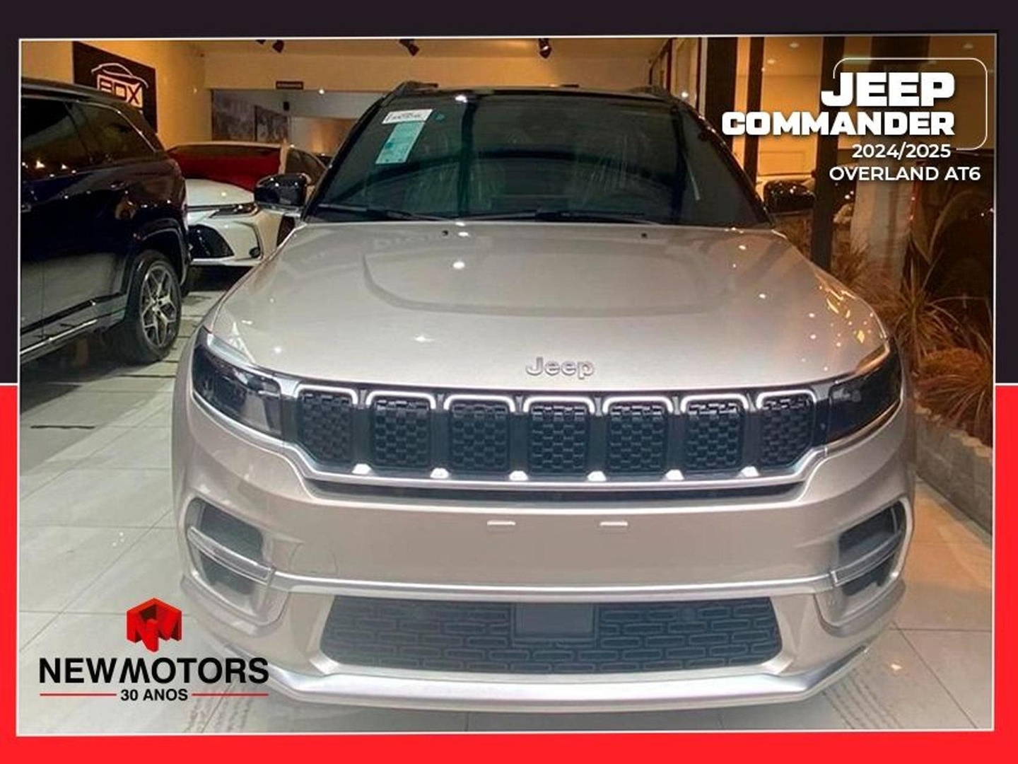 JEEP COMMANDER 1.3 T270 TURBO FLEX OVERLAND AT6