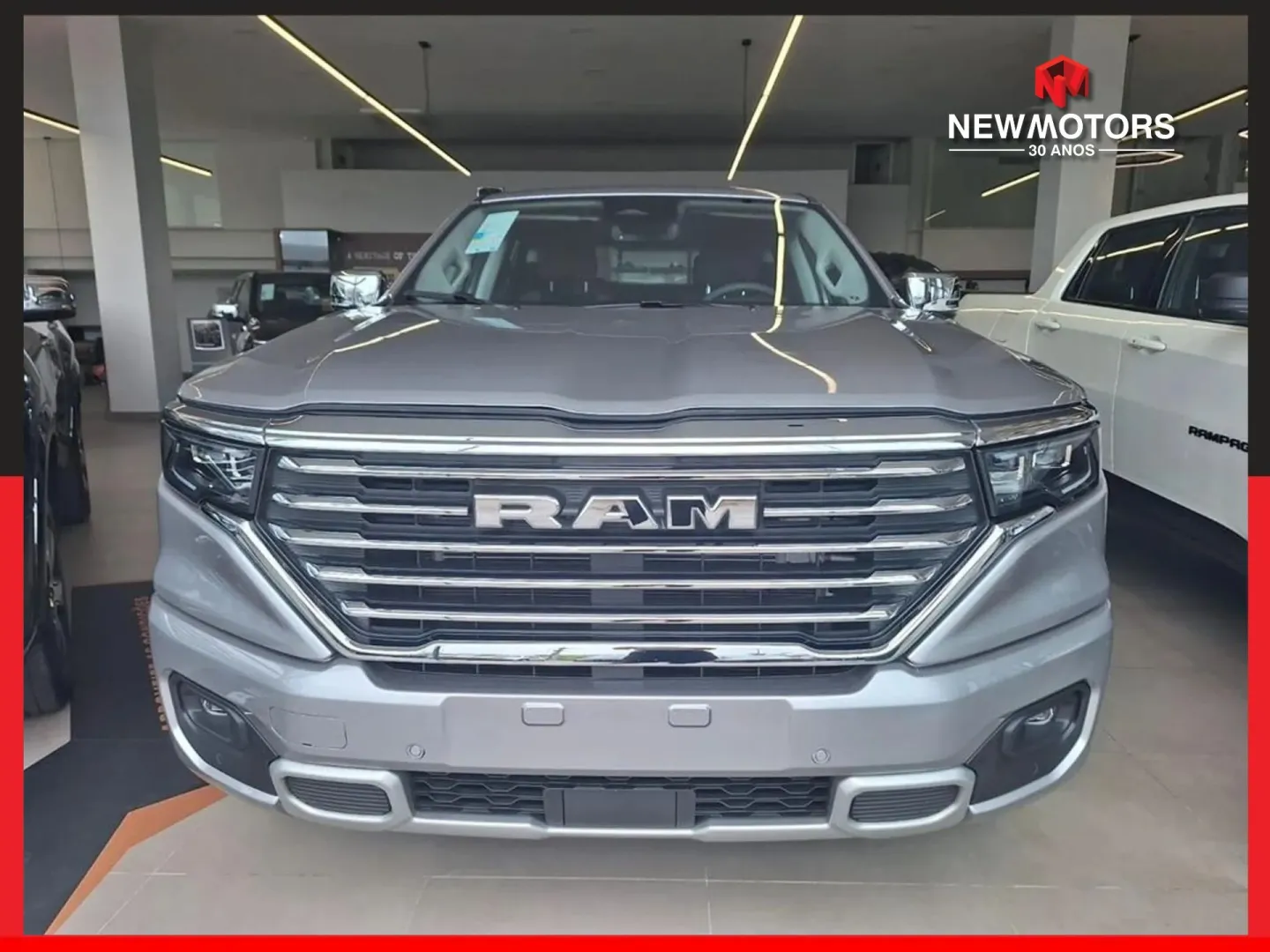 RAM RAMPAGE 2.0 HURRICANE 4 TURBO GASOLINA LARAMIE 4X4 AUTOMÁTICO