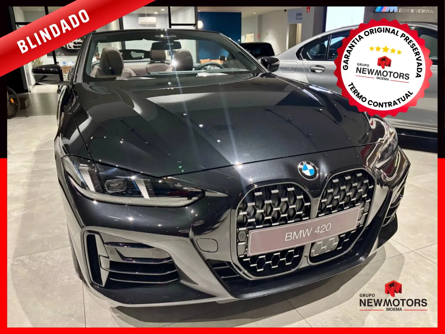 BMW 420I 2.0 16V GASOLINA CABRIO M SPORT STEPTRONIC