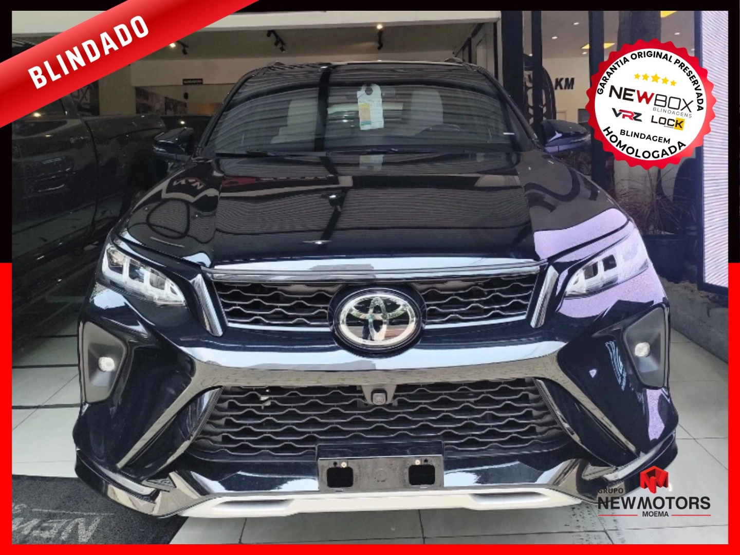 TOYOTA HILUX SW4 2.8 D-4D TURBO DIESEL DIAMOND 7L 4X4 AUTOMÁTICO