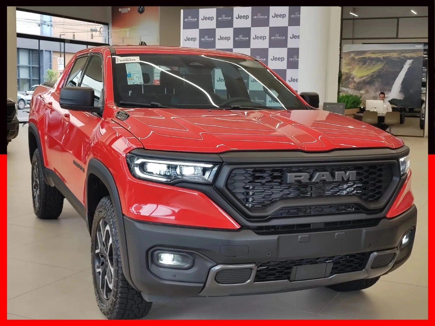 RAM RAMPAGE 2.2 TURBO DIESEL REBEL 4X4 AUTOMÁTICO