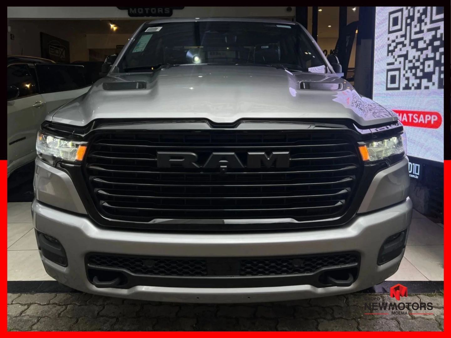 RAM 1500 3.0 HURRICANE 6 BITURBO GASOLINA LARAMIE NIGHT EDITION CD 4X4 AUTOMÁTICO