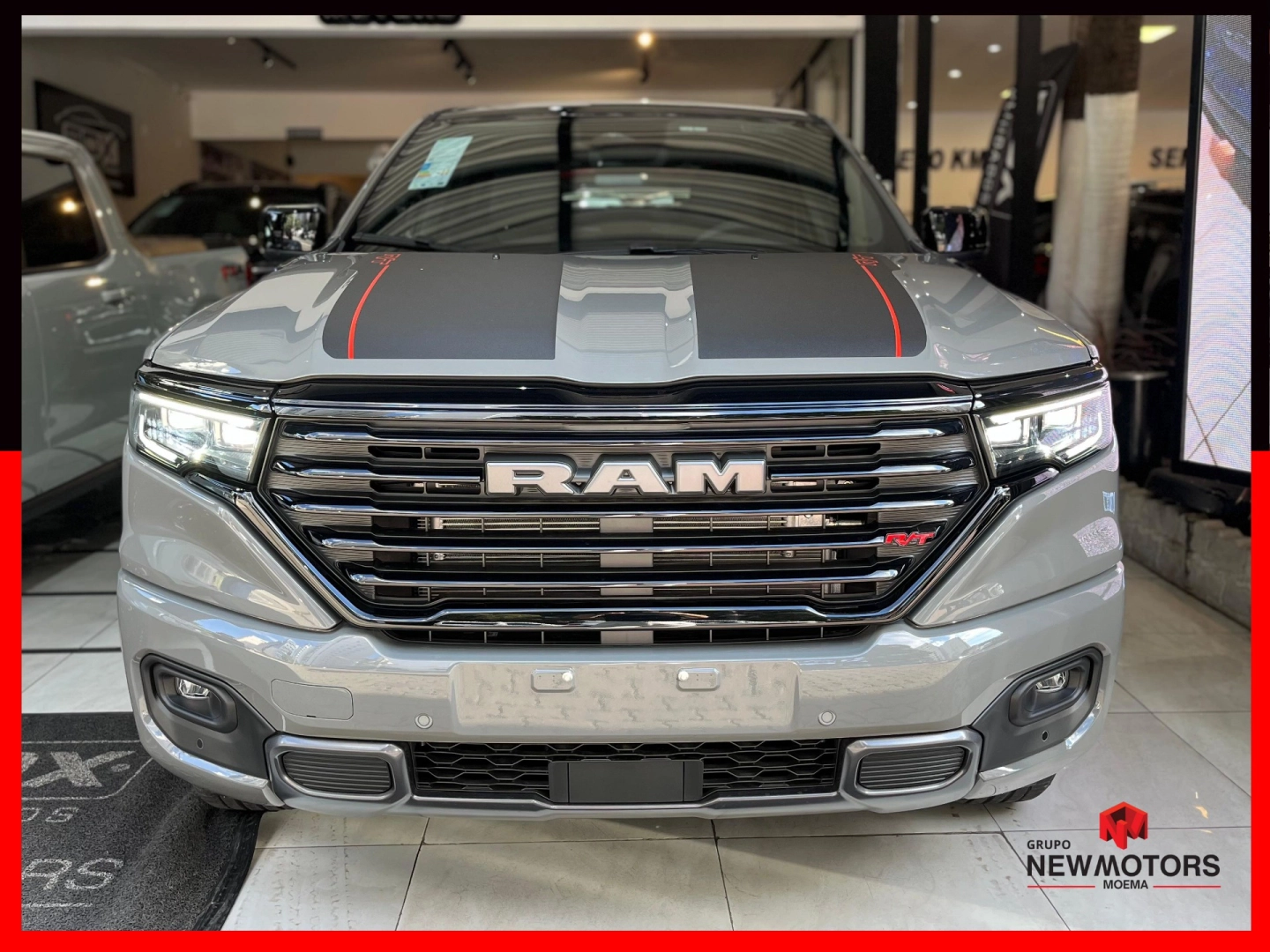 RAM RAMPAGE 2.0 HURRICANE 4 TURBO GASOLINA R/T 4X4 AUTOMÁTICO