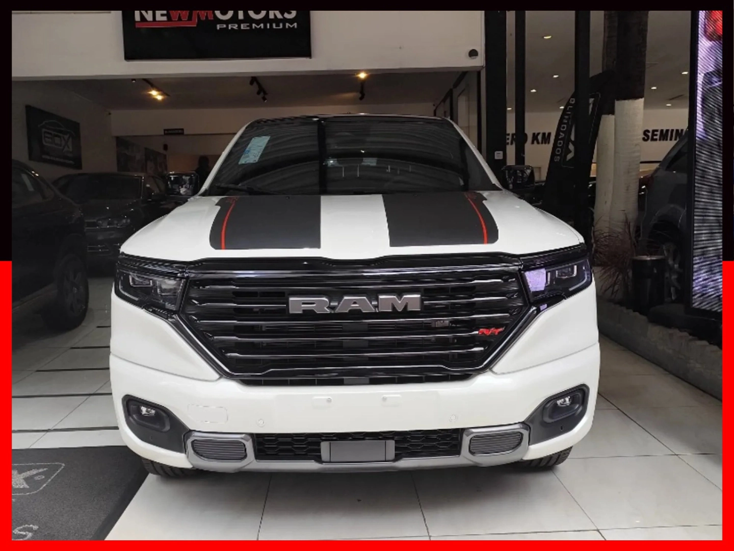 RAM RAMPAGE 2.0 HURRICANE 4 TURBO GASOLINA R/T 4X4 AUTOMÁTICO