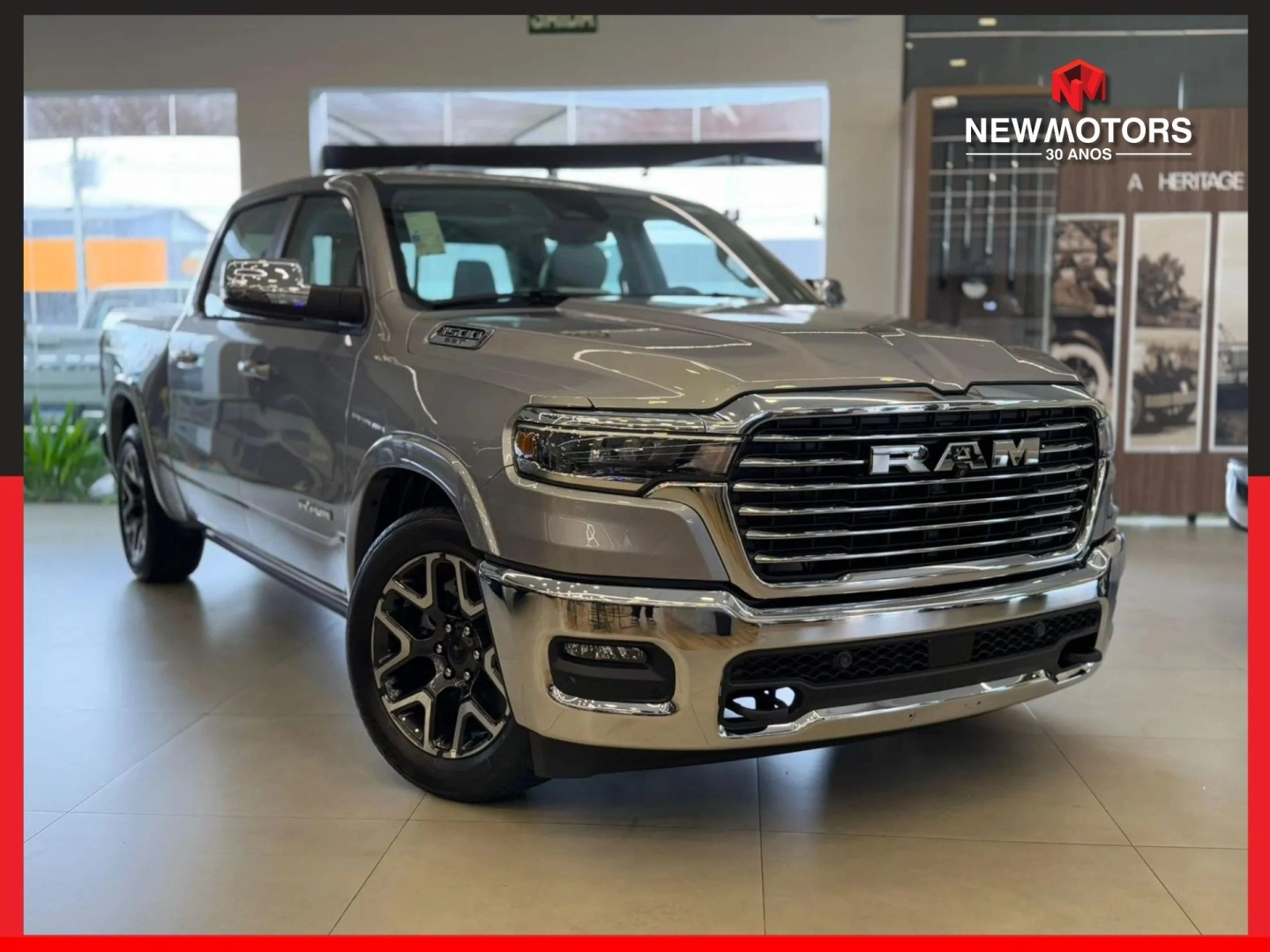 RAM 1500 3.0 HURRICANE 6 BITURBO GASOLINA LARAMIE CD 4X4 AUTOMÁTICO