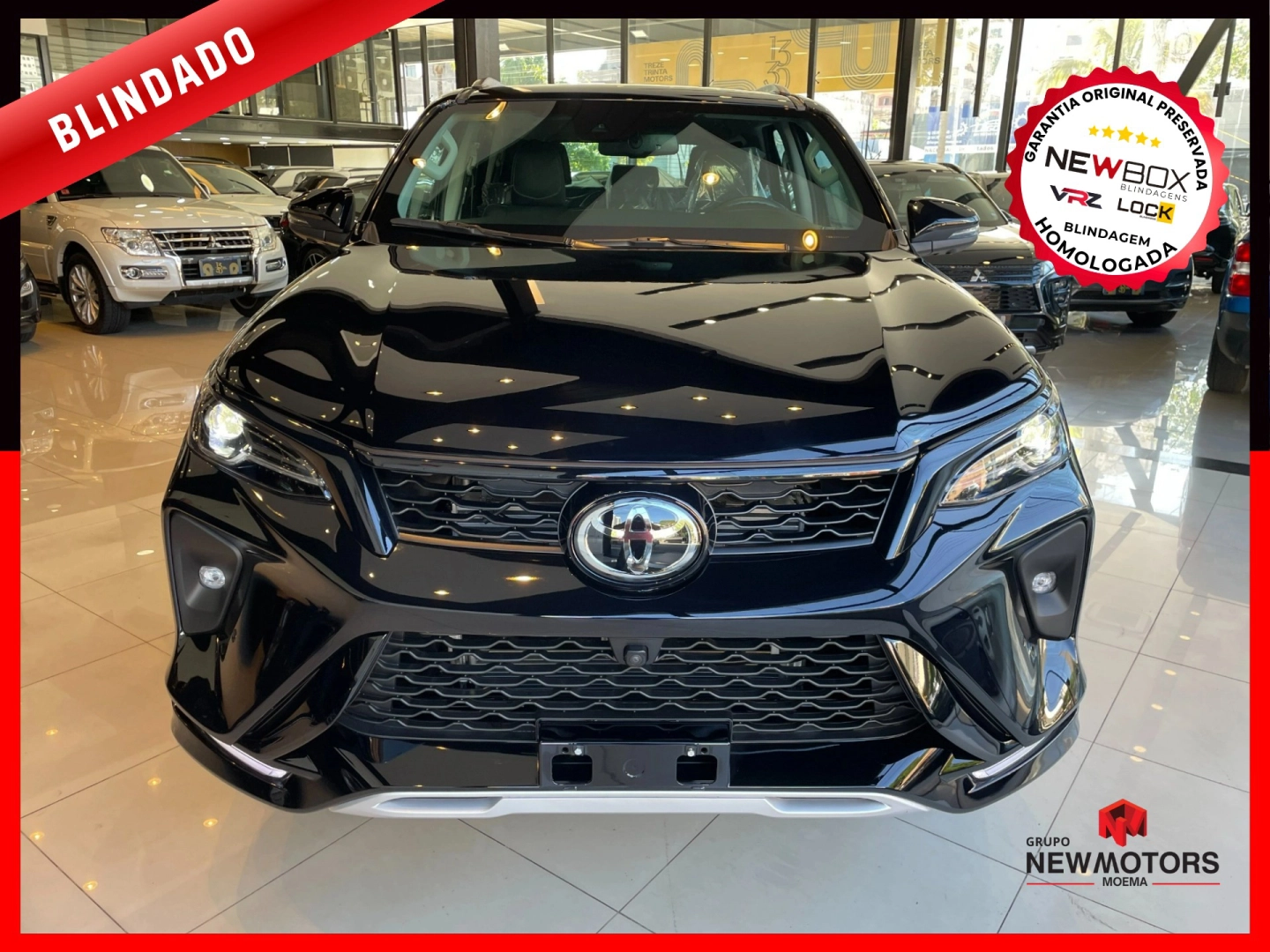 TOYOTA HILUX SW4 2.8 D-4D TURBO DIESEL SRX PLATINUM 7L 4X4 AUTOMÁTICO