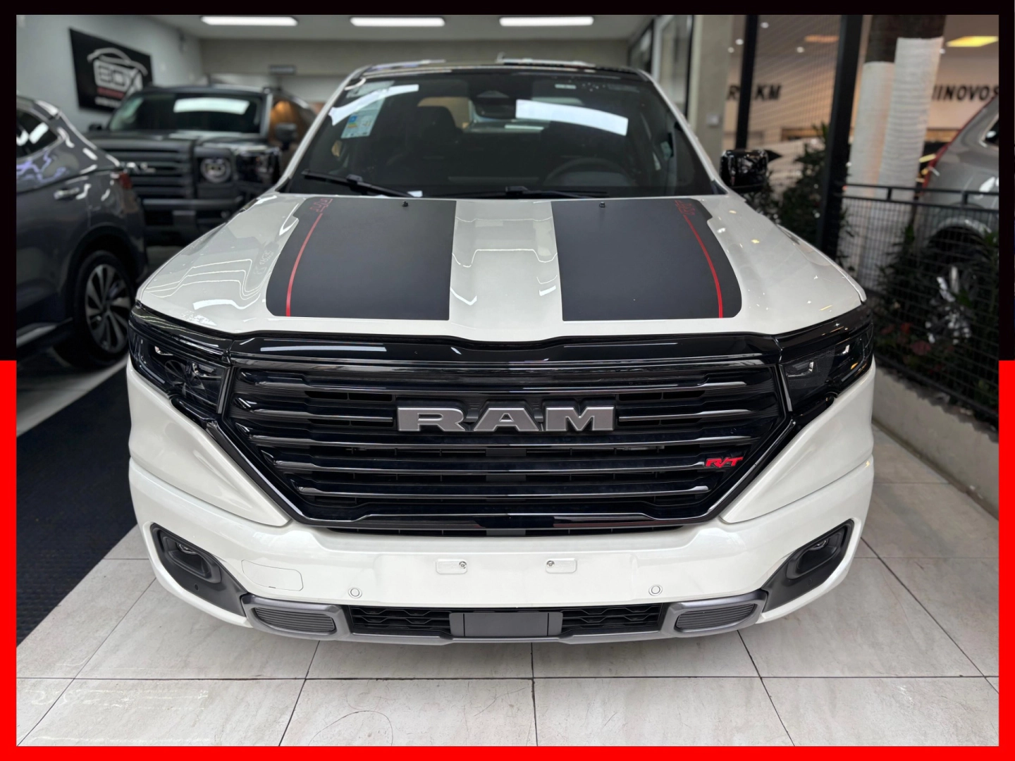 RAM RAMPAGE 2.0 HURRICANE 4 TURBO GASOLINA R/T 4X4 AUTOMÁTICO