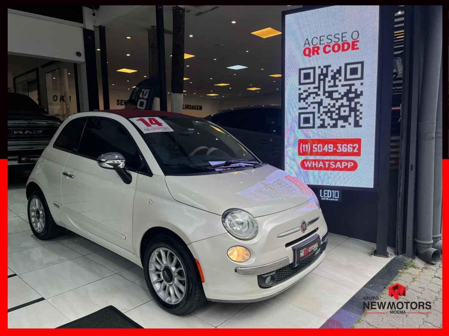 FIAT 500 1.4 CABRIO 16V FLEX 2P AUTOMÁTICO