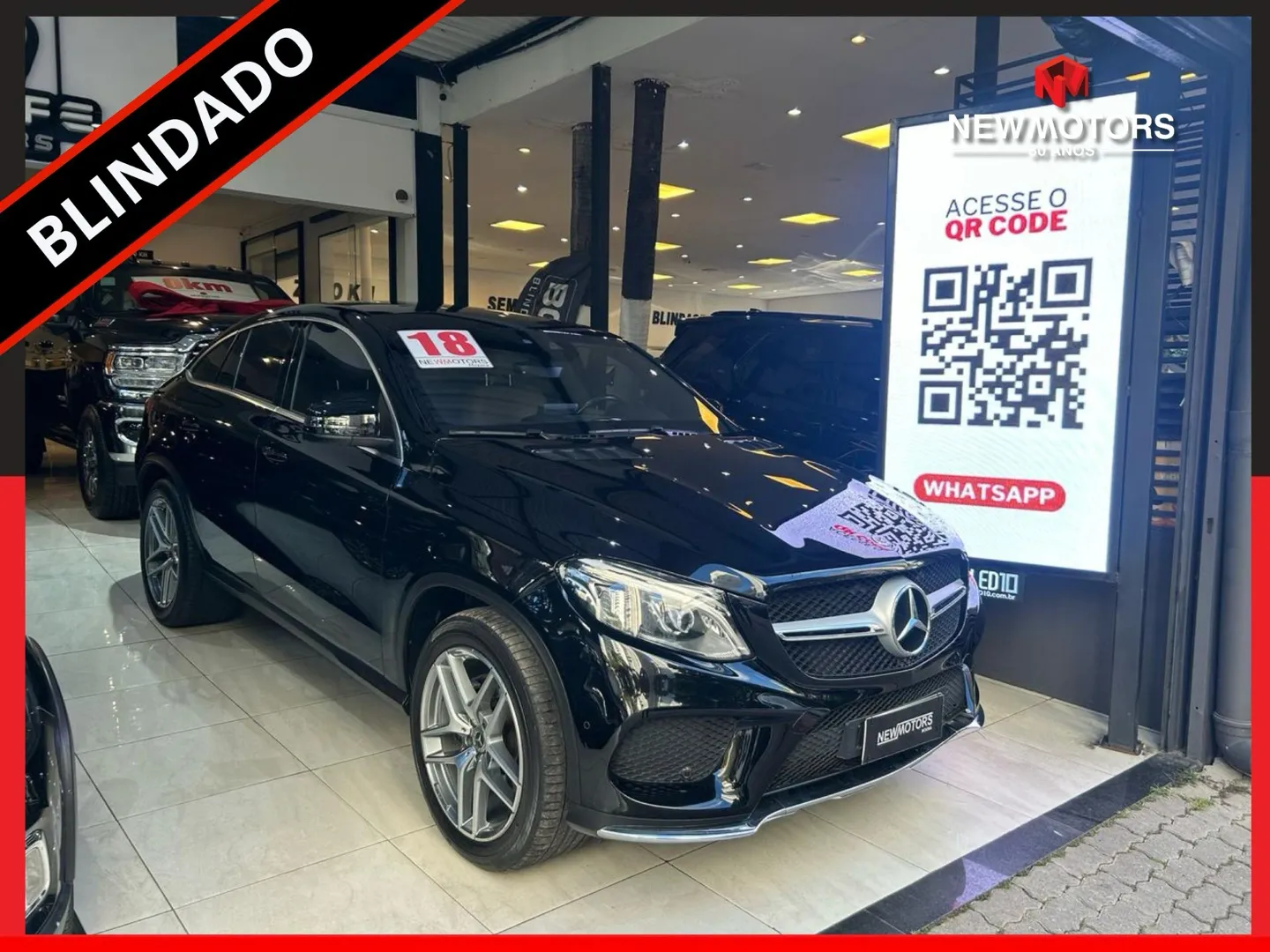 MERCEDES-BENZ GLE 400 3.0 V6 GASOLINA HIGHWAY COUPÉ 4MATIC 9G-TRONIC