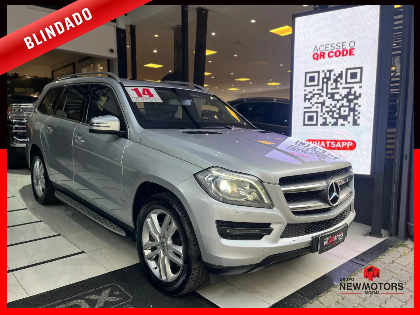 MERCEDES-BENZ GL 500 4.7 V8 4X4 GASOLINA 4P AUTOMÁTICO
