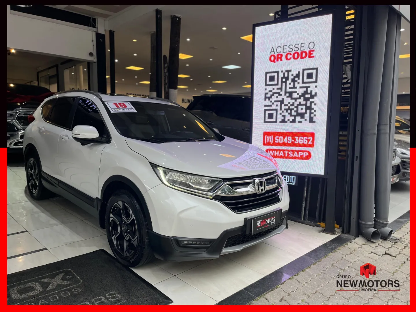 HONDA CRV 1.5 16V VTC TURBO GASOLINA TOURING AWD CVT