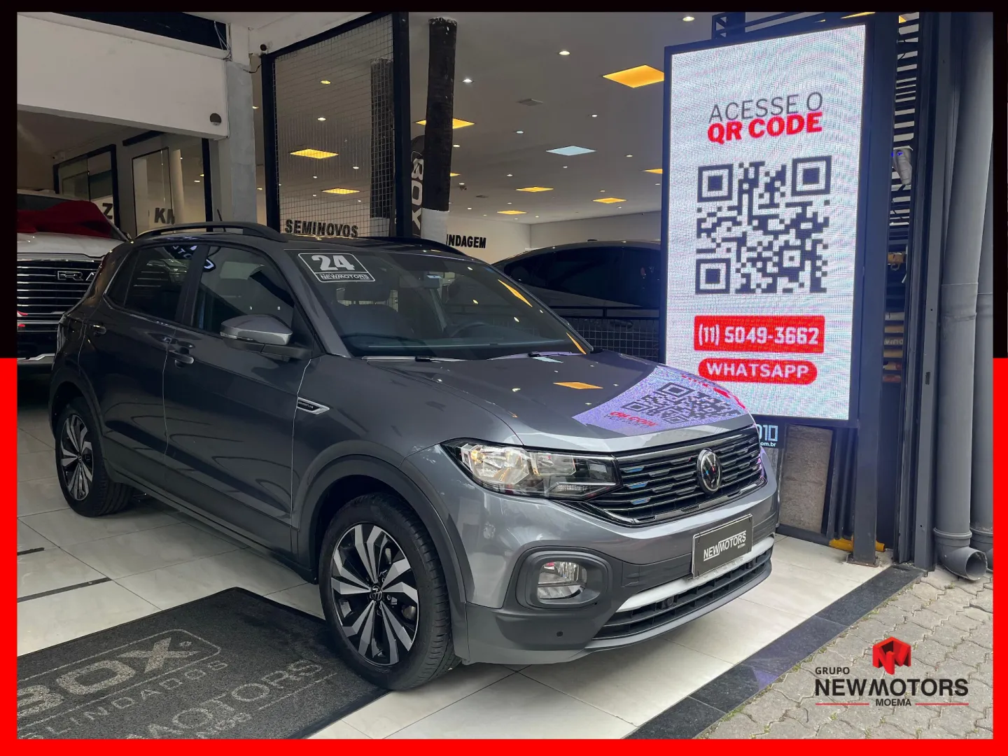 VOLKSWAGEN T-CROSS 1.0 200 TSI TOTAL FLEX COMFORTLINE AUTOMÁTICO