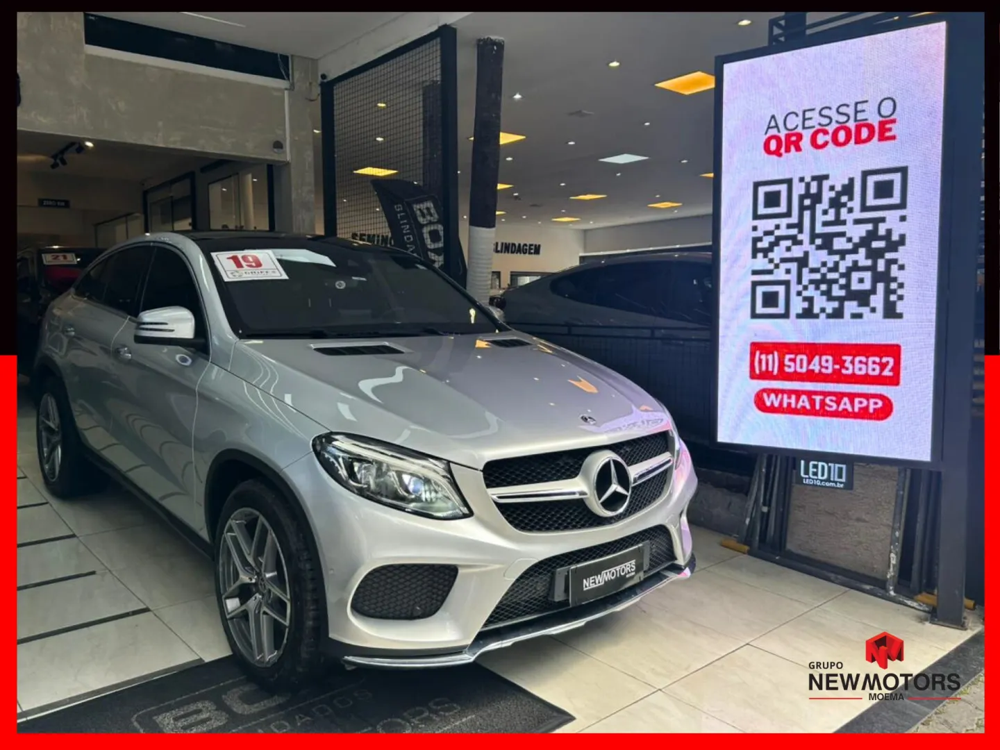 MERCEDES-BENZ GLE 400 3.0 V6 GASOLINA HIGHWAY COUPÉ 4MATIC 9G-TRONIC