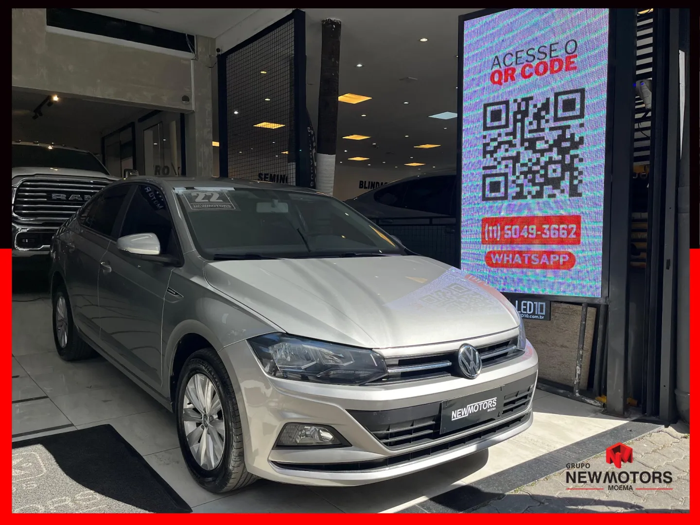 VOLKSWAGEN VIRTUS 1.0 200 TSI COMFORTLINE AUTOMÁTICO